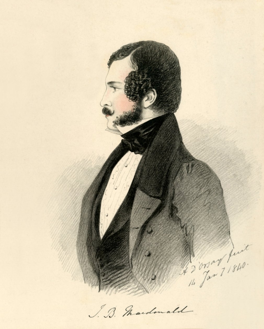 J. B. Macdonald, 1840 von Richard James Lane