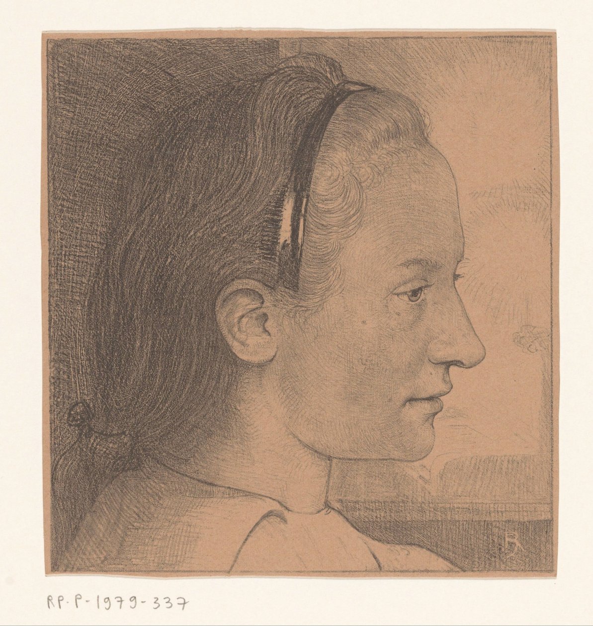 Porträt von Heleen Burgers von Richard Nicolaüs Roland Holst