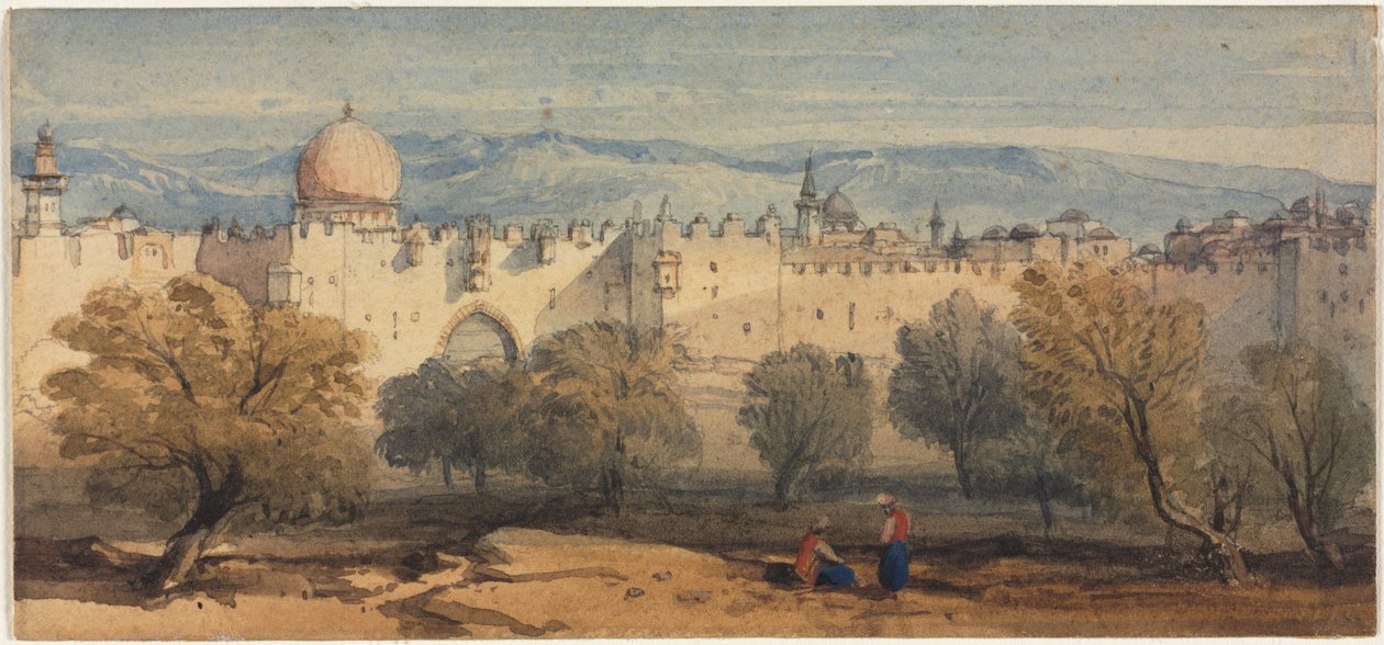 Stephanstor, Jerusalem von Richard Principal Leitch