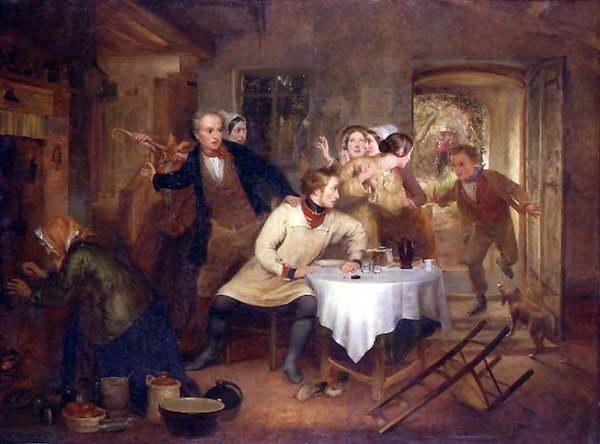 Das Heim des Deserteurs von Richard Redgrave