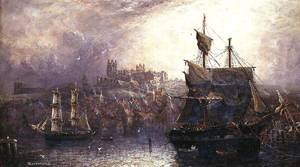 Whitby Hafen von Richard Weatherill