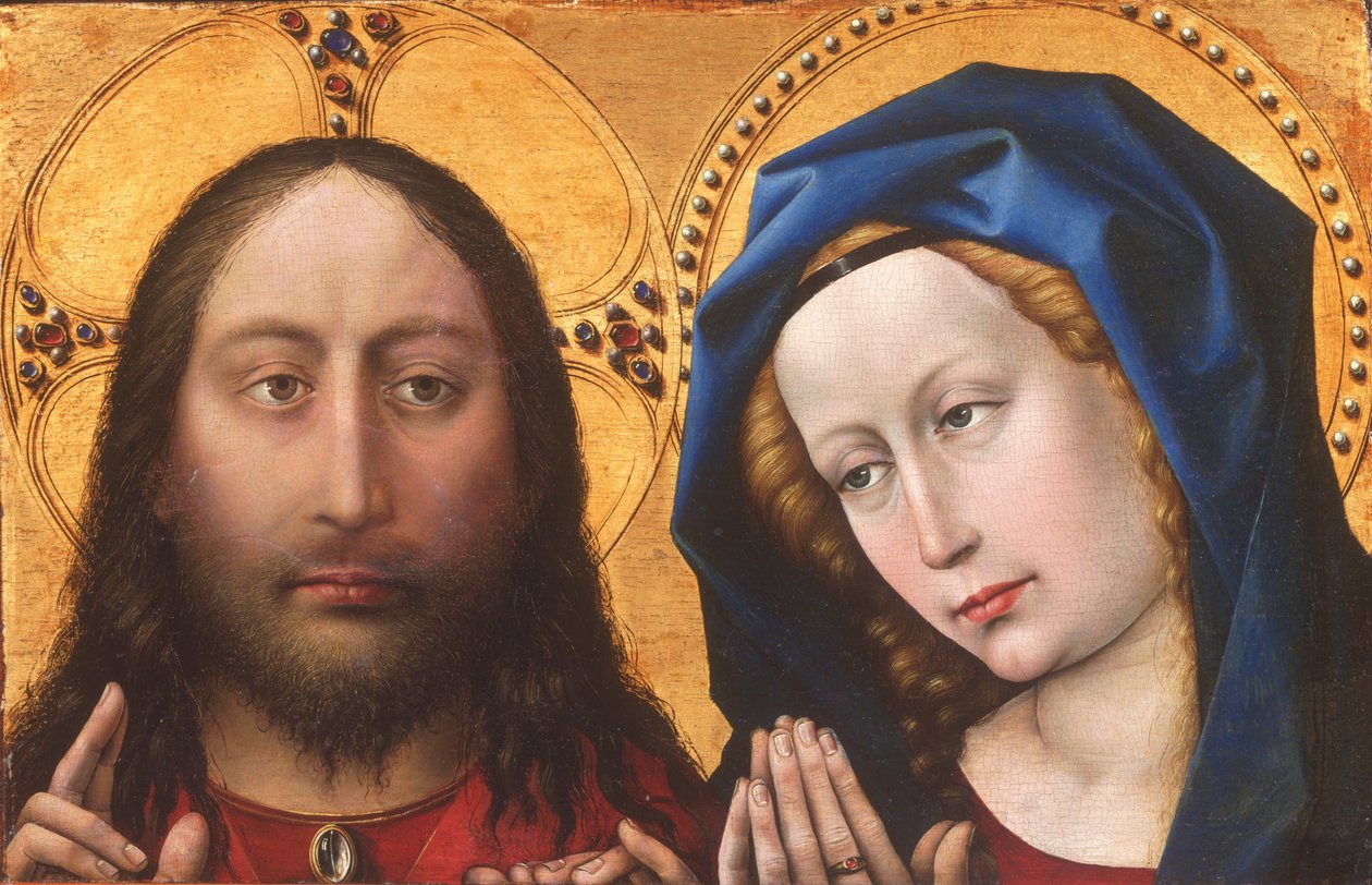 Christus und die Jungfrau von Robert Campin