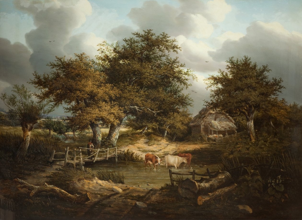 Der alte Bauernhof von Robert Ladbrooke