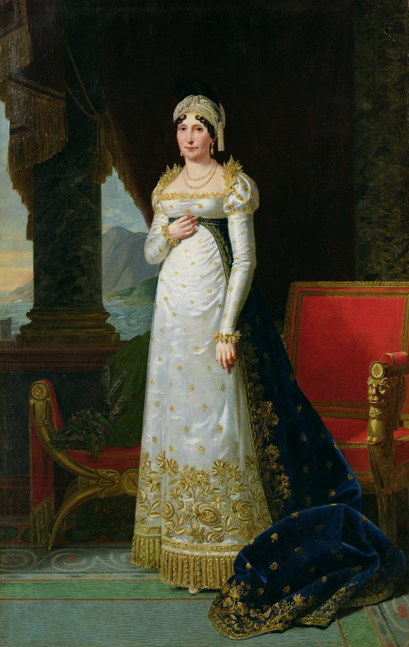 Marie-Laetitia Ramolino (1750-1836) 1813 von Robert Lefevre