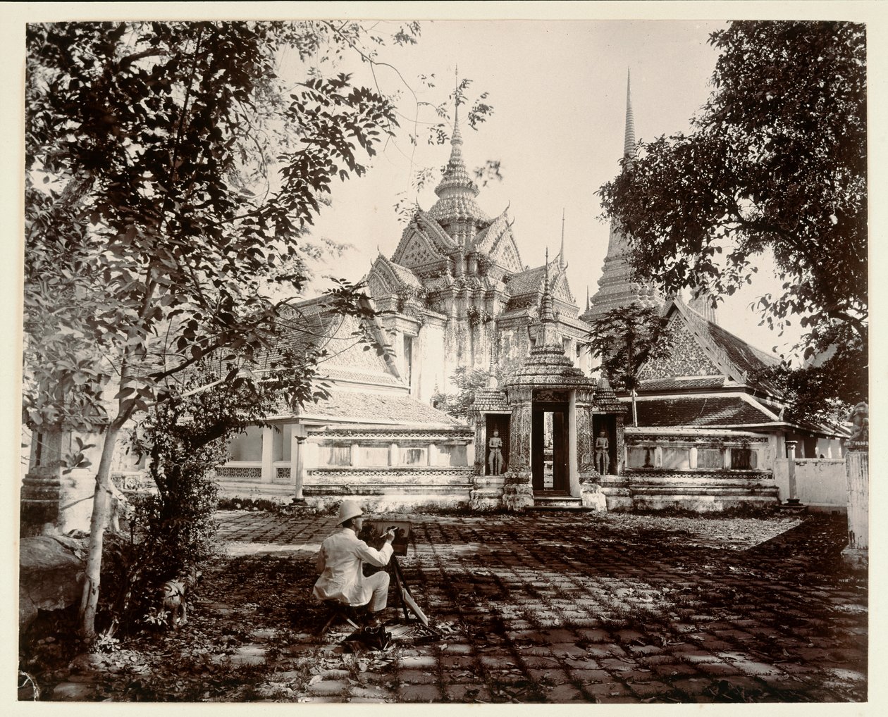 Wat Pho, 1890 von Robert Lenz