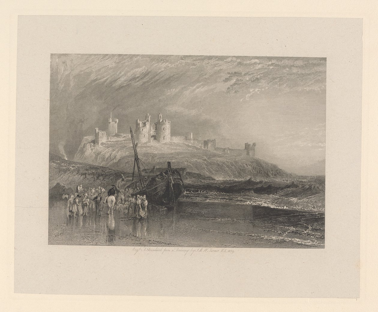 Dunstanborough Castle, Northumberland von Robert Brandard