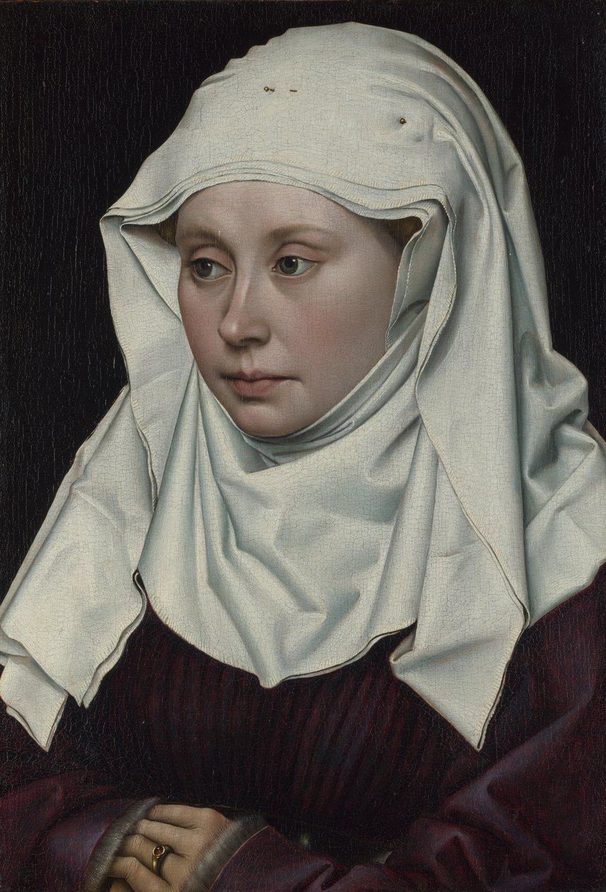 Porträt einer Frau, ca. 1435 von Robert Campin