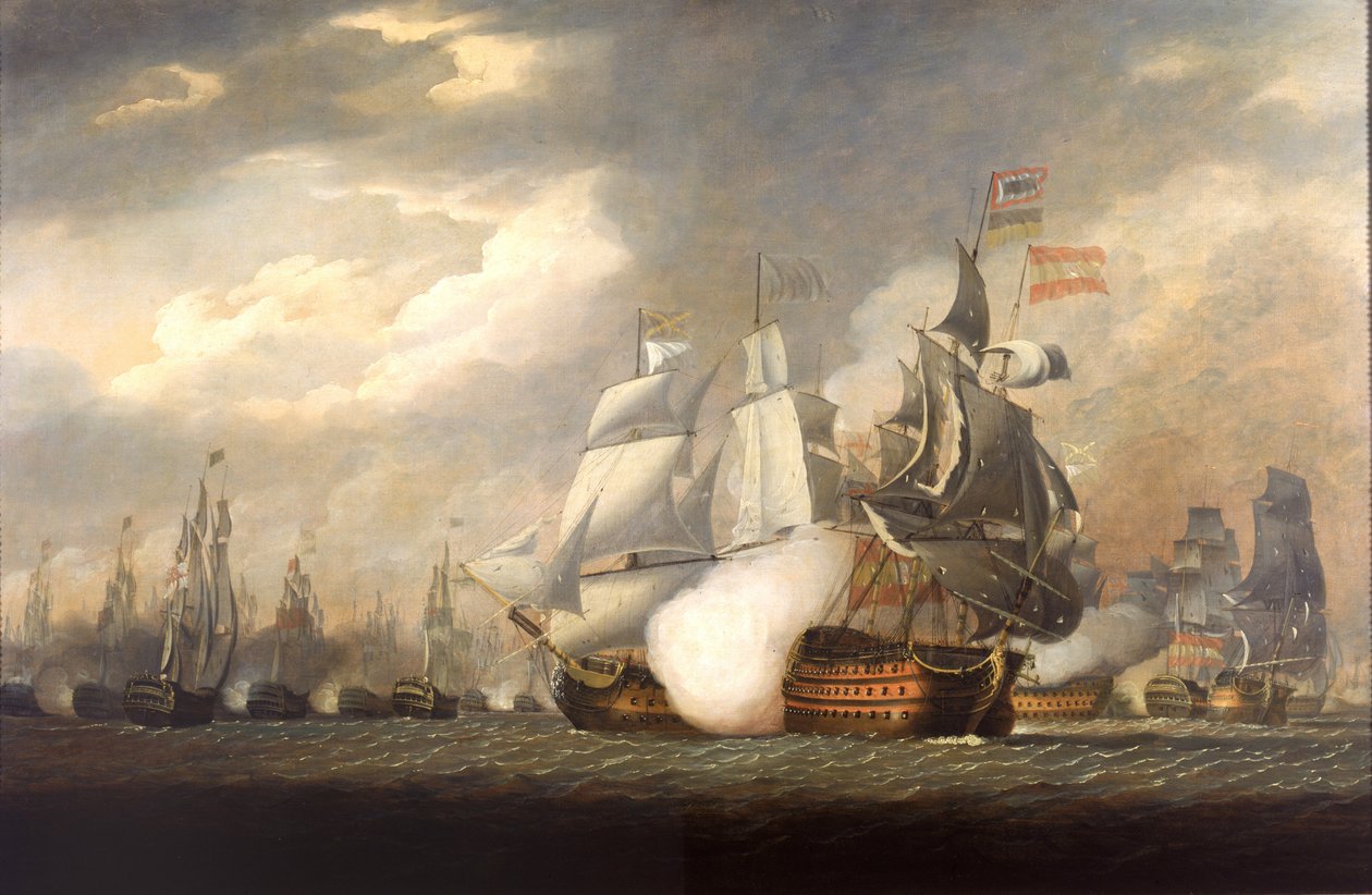 Die Schlacht von St. Vincent von Robert Cleveley