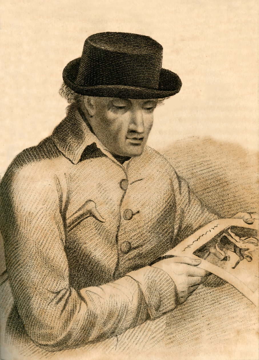 Henry Constantine Jennings. Der bemerkenswerte Virtuose, 1821 von Robert Cooper