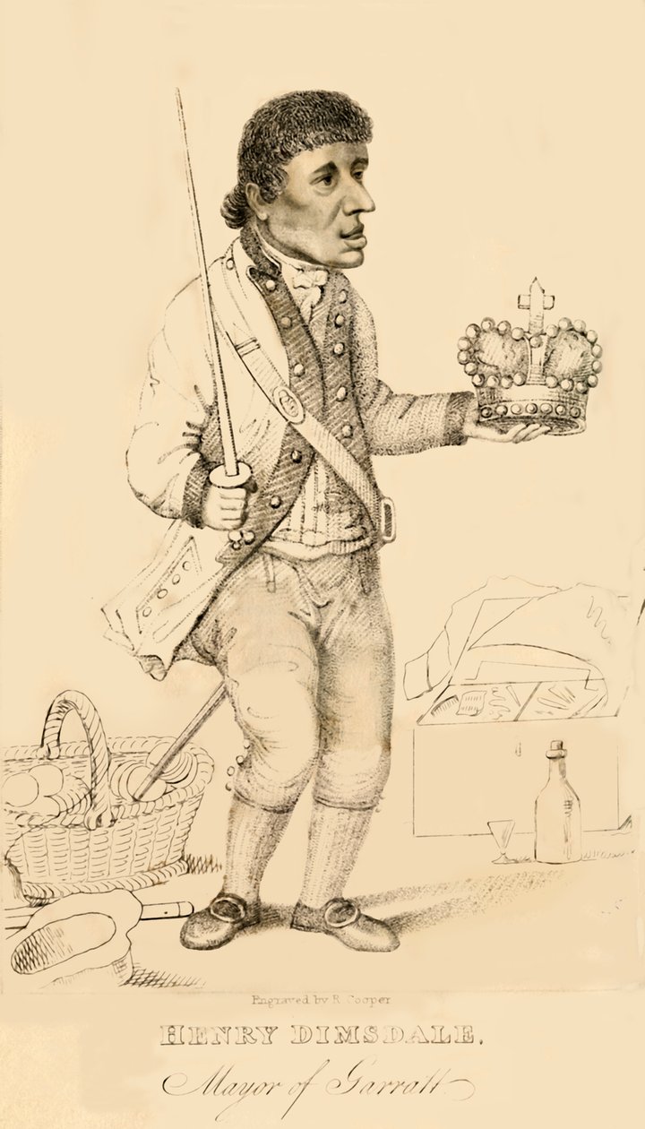 Henry Dimsdale, Bürgermeister von Garratt, 1821 von Robert Cooper