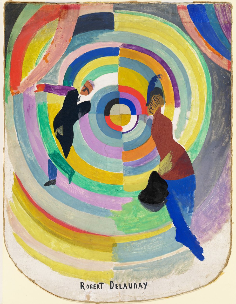 Politisches Drama, 1914 von Robert Delaunay