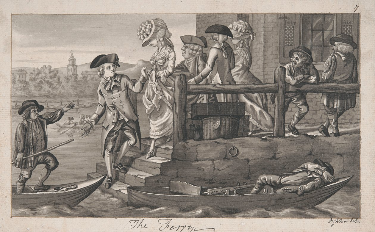 Die Fähre von Robert Dighton