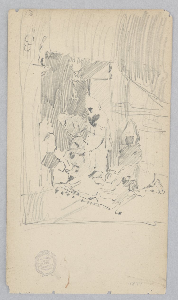 Eingang zu einer Moschee von Robert Frederick Blum