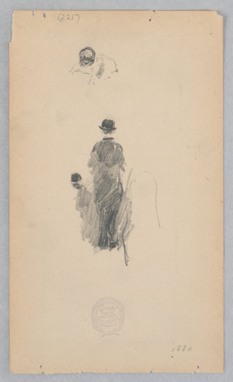 Figuren in einer Menschenmenge von Robert Frederick Blum