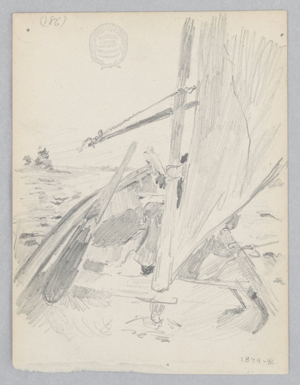 Segelboot von Robert Frederick Blum
