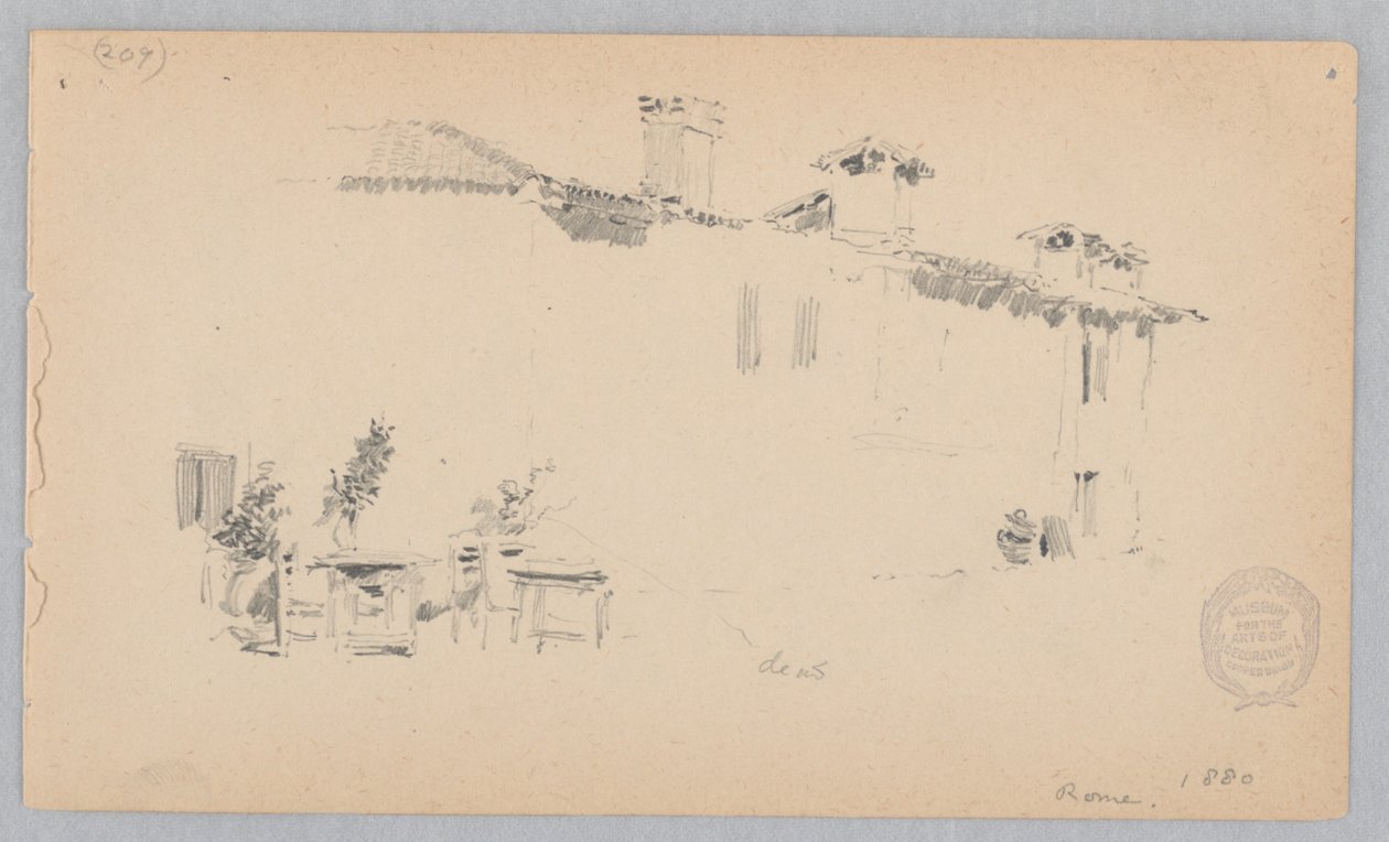Ansicht von Rom, Italien von Robert Frederick Blum