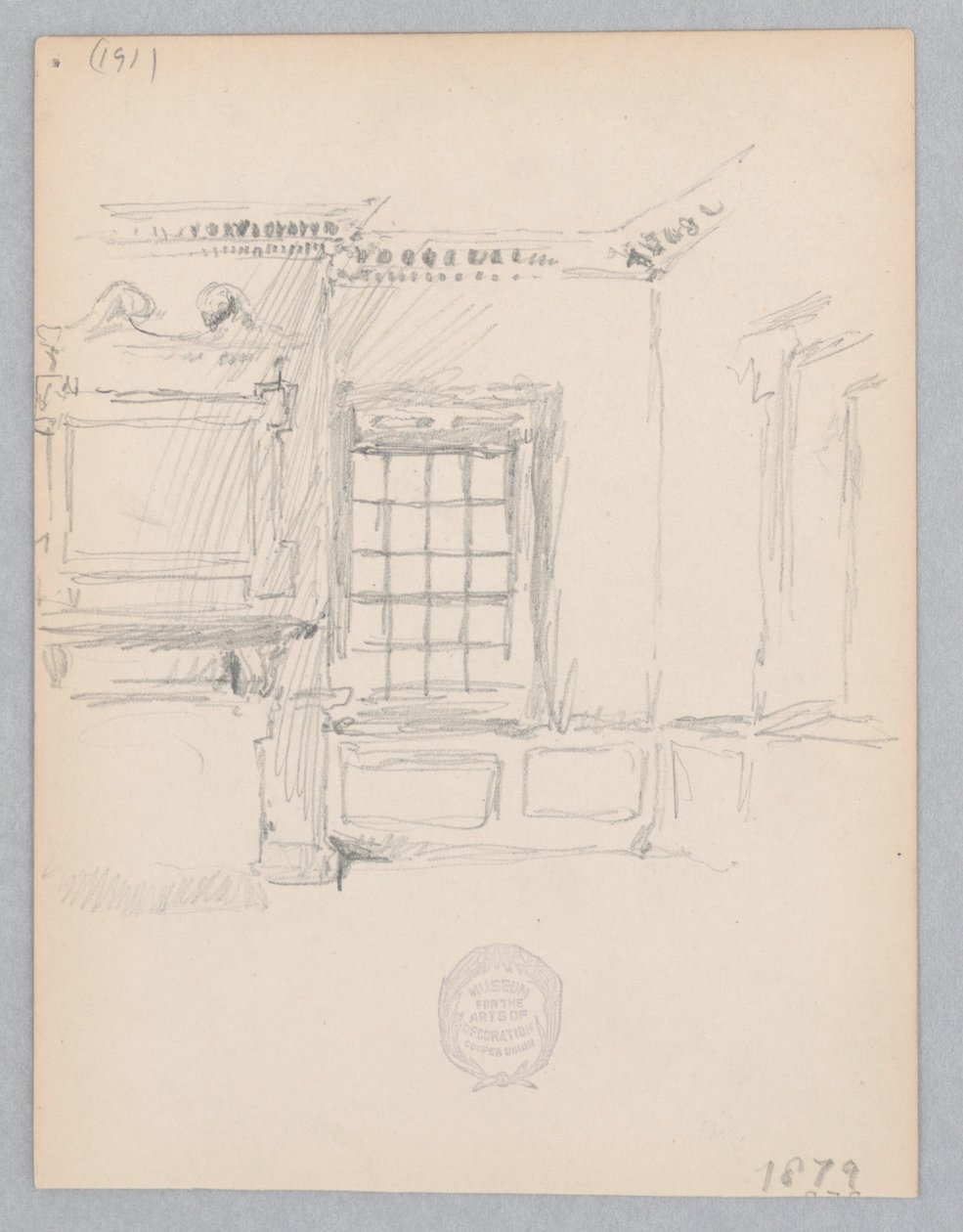 Fenster von Robert Frederick Blum
