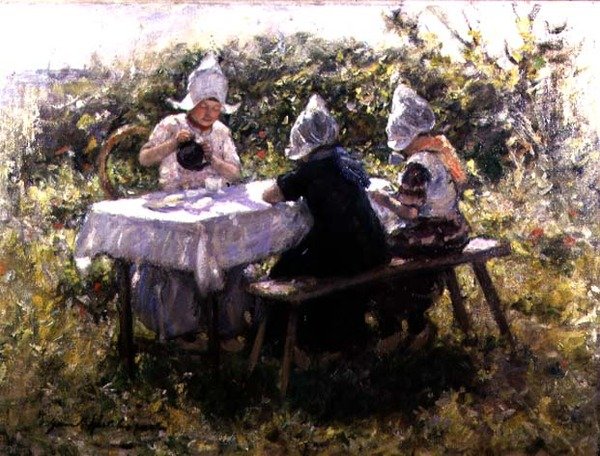 Die Teeparty von Robert Gemmell Hutchison