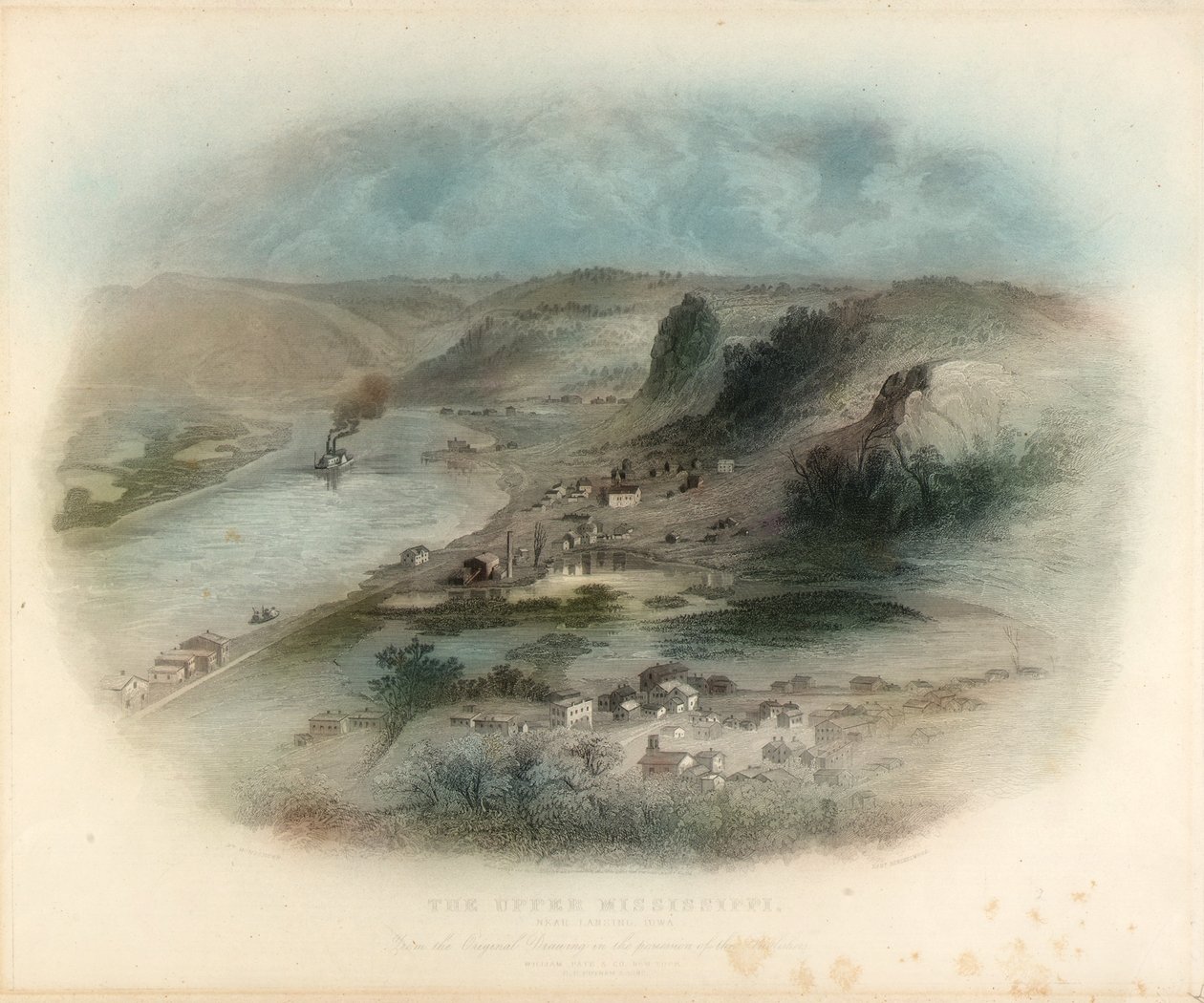 Oberer Mississippi (nahe Lansing, Iowa) von Robert Hinshelwood