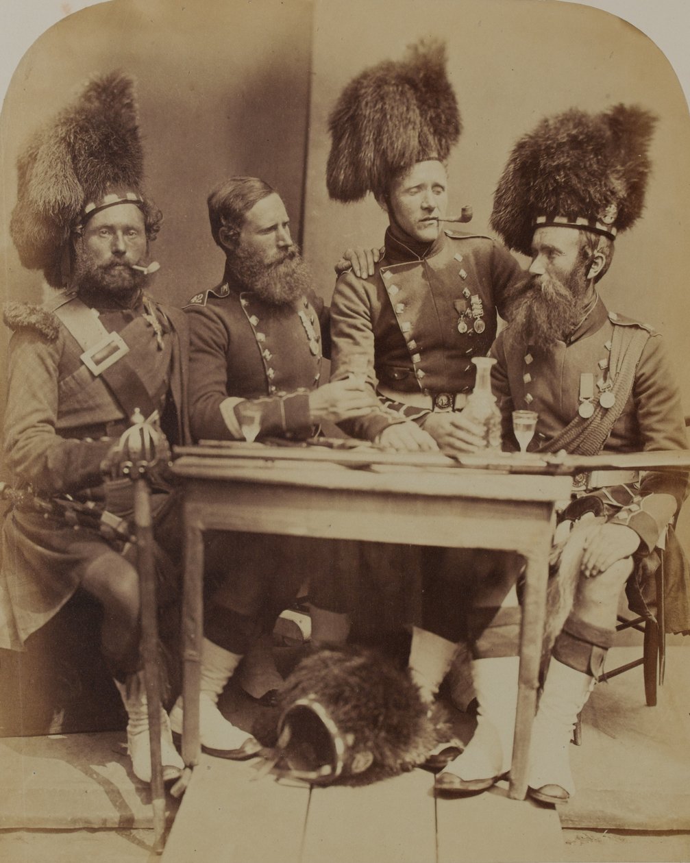 42. Highlanders (Black Watch) von Robert Howlett