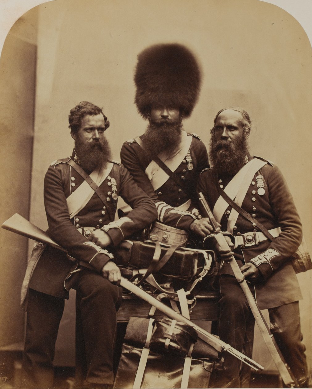 Nunn, Potter und Deal, Coldstream Guards von Robert Howlett
