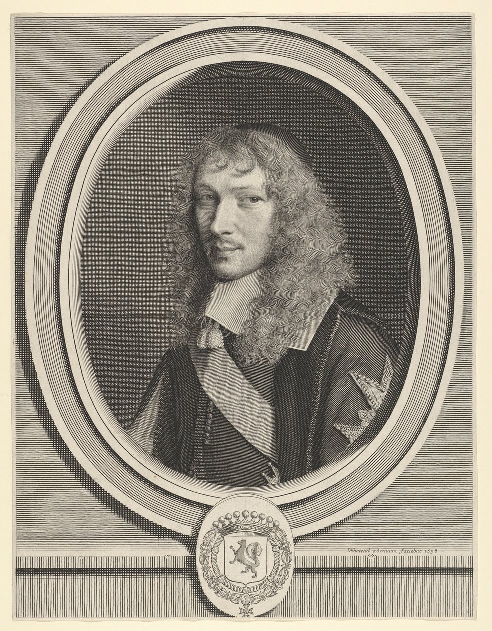 Basile Fouquet, 1658 von Robert Nanteuil