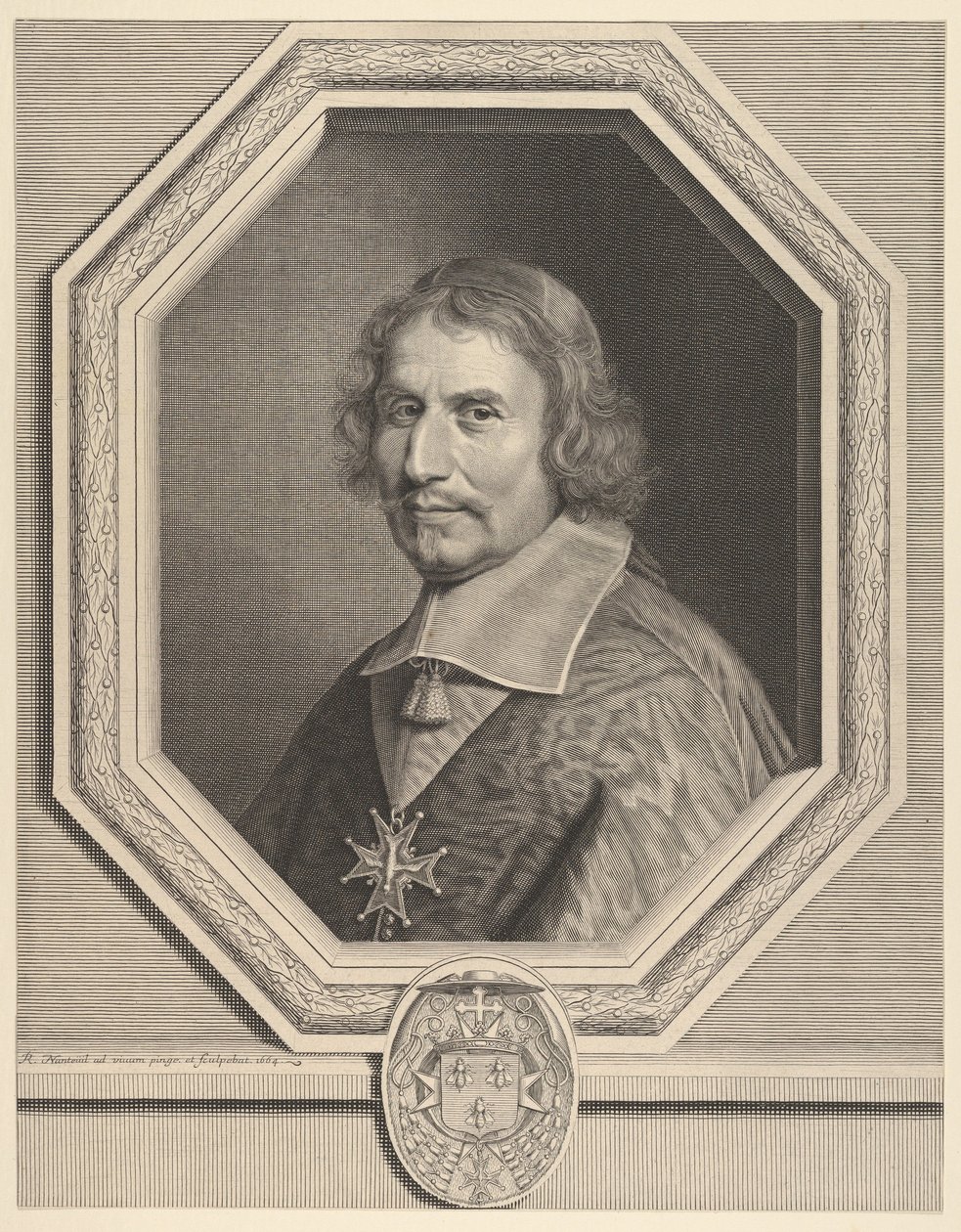 Kardinal Antonio Barberini, 1664 von Robert Nanteuil