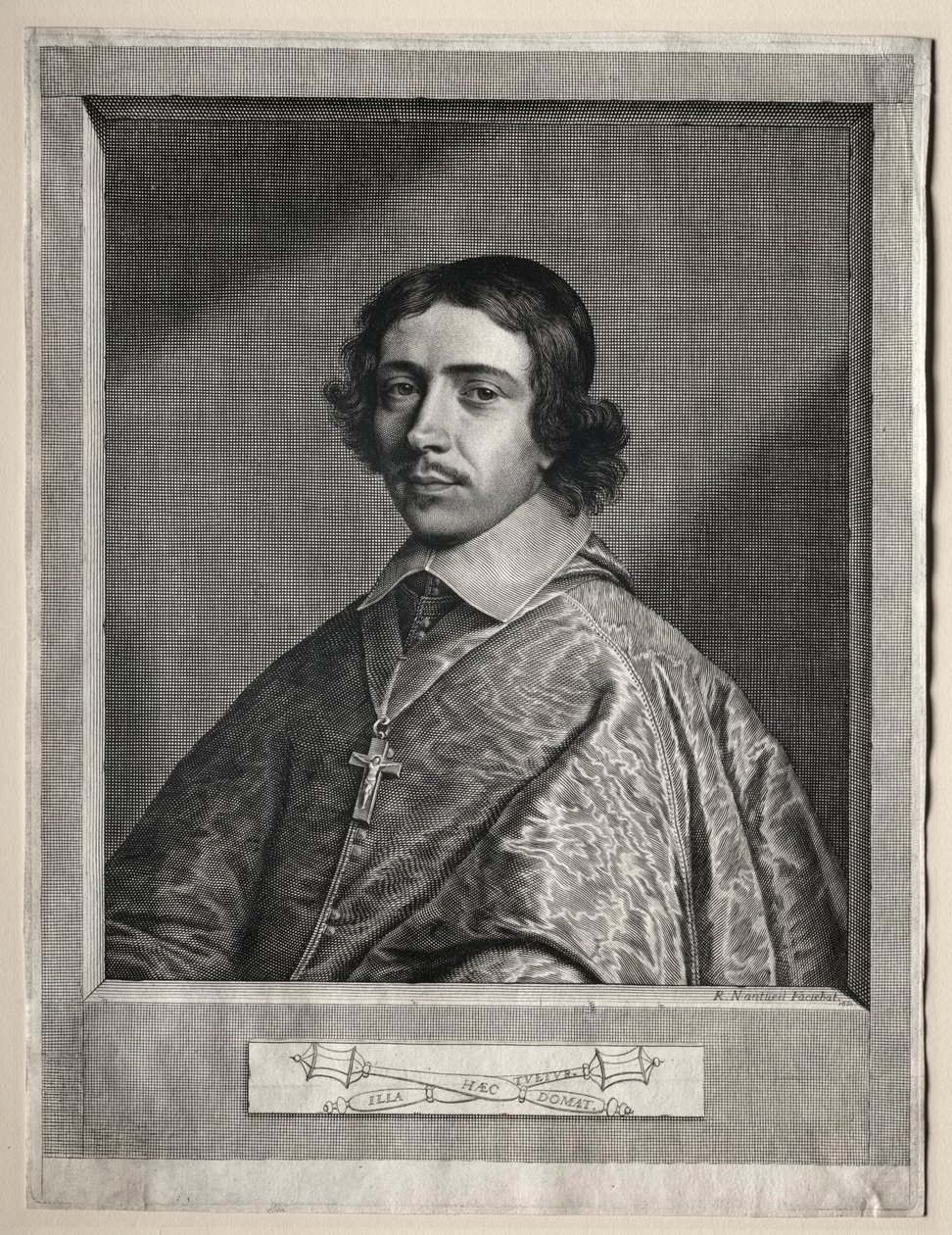 Kardinal de Retz, 1650 von Robert Nanteuil
