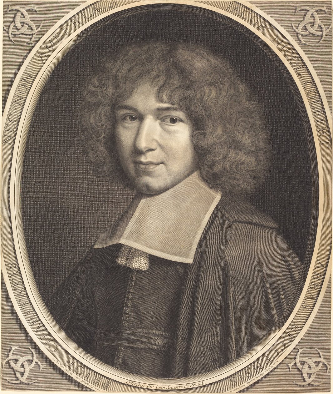 Jean-Baptiste Colbert von Robert Nanteuil