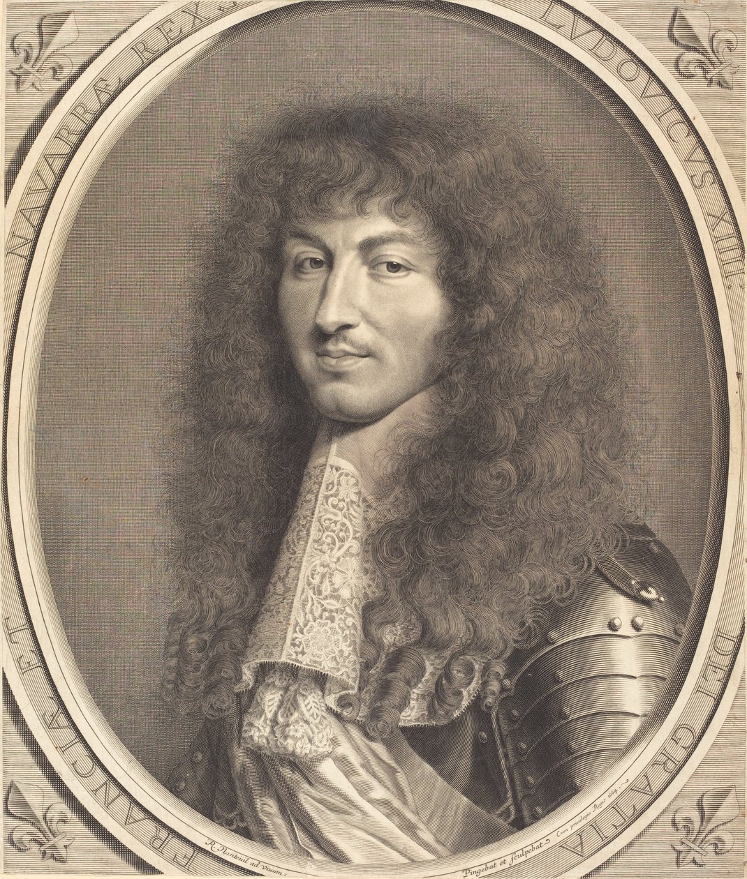 Ludwig XIV. von Robert Nanteuil