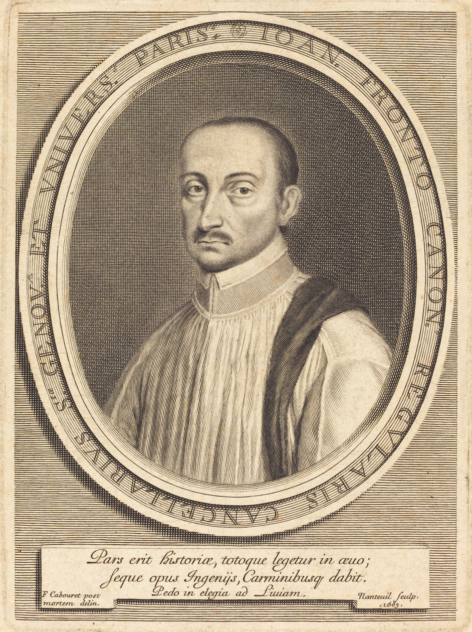 Jean Fronteau von Robert Nanteuil after F. Cabouret