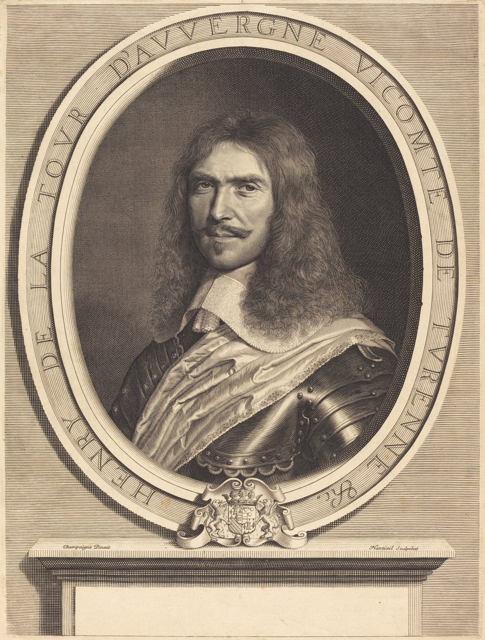 Marschall von Turenne von Robert Nanteuil after Philippe de Champaigne