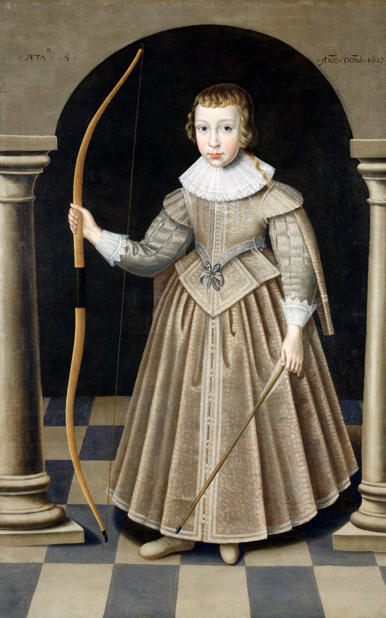 Ein Junge der Familie Howard, 1627 von Robert Peake