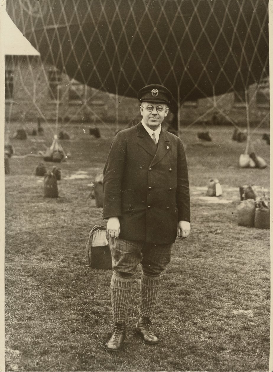 Porträt eines Ballonfahrers von Robert Petschow