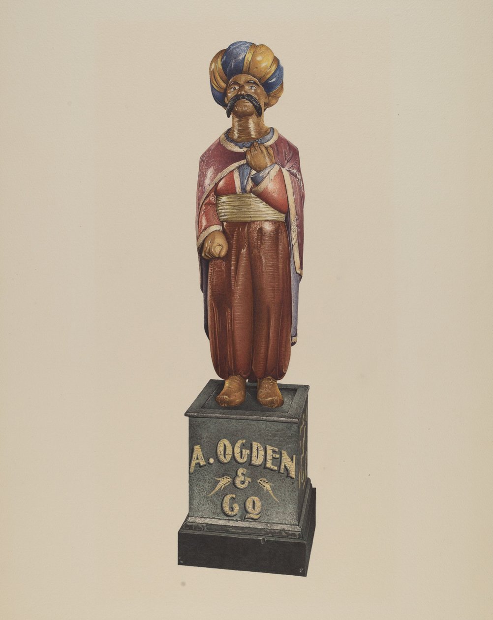 Zigarrenladenfigur von Robert Pohle