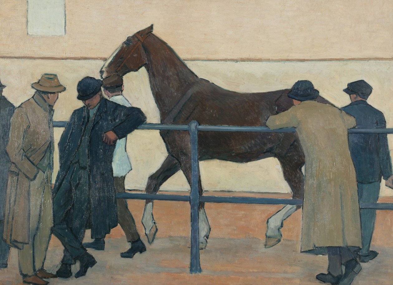 Pferdehändler von Robert Polhill Bevan