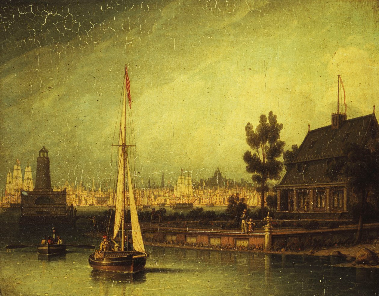 Der Hafen, Liverpool von Robert Salmon