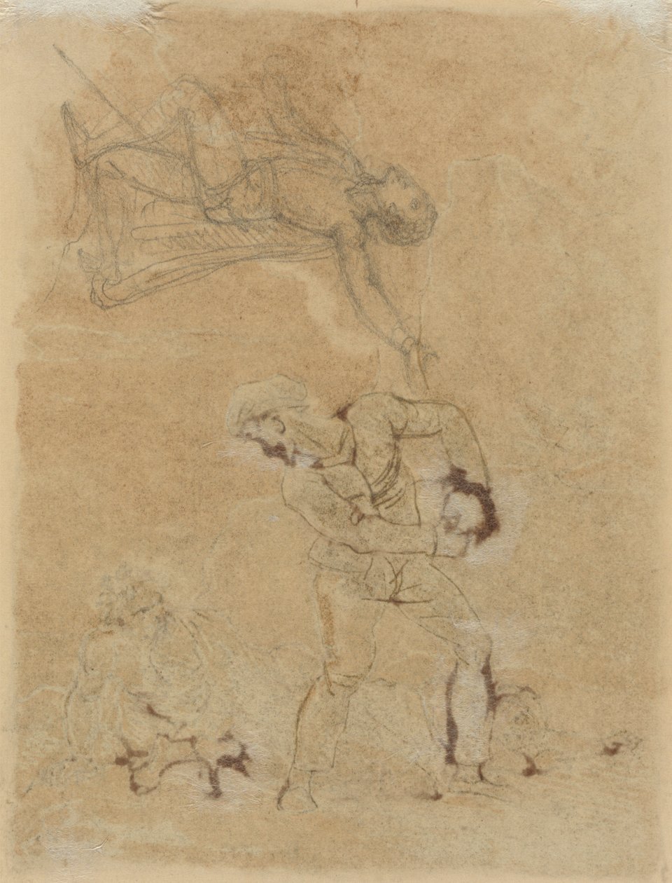 Stephano und Trinculo mit Caliban von Robert Smirke