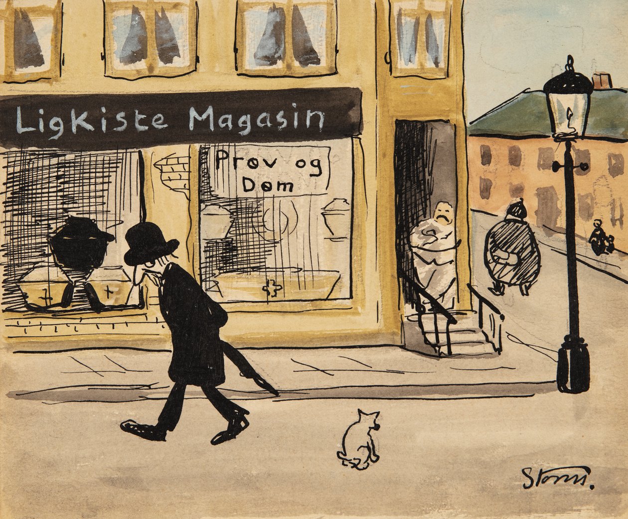 Sargmagazin von Robert Storm Petersen