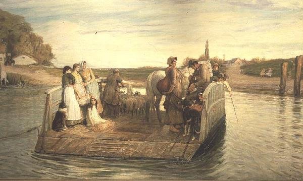 Die Fähre von Robert Walker Macbeth