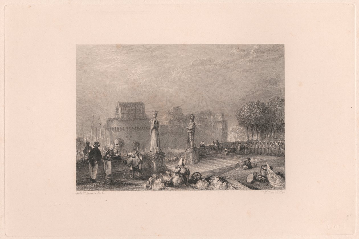 Schloss Nantes von Robert Wallis