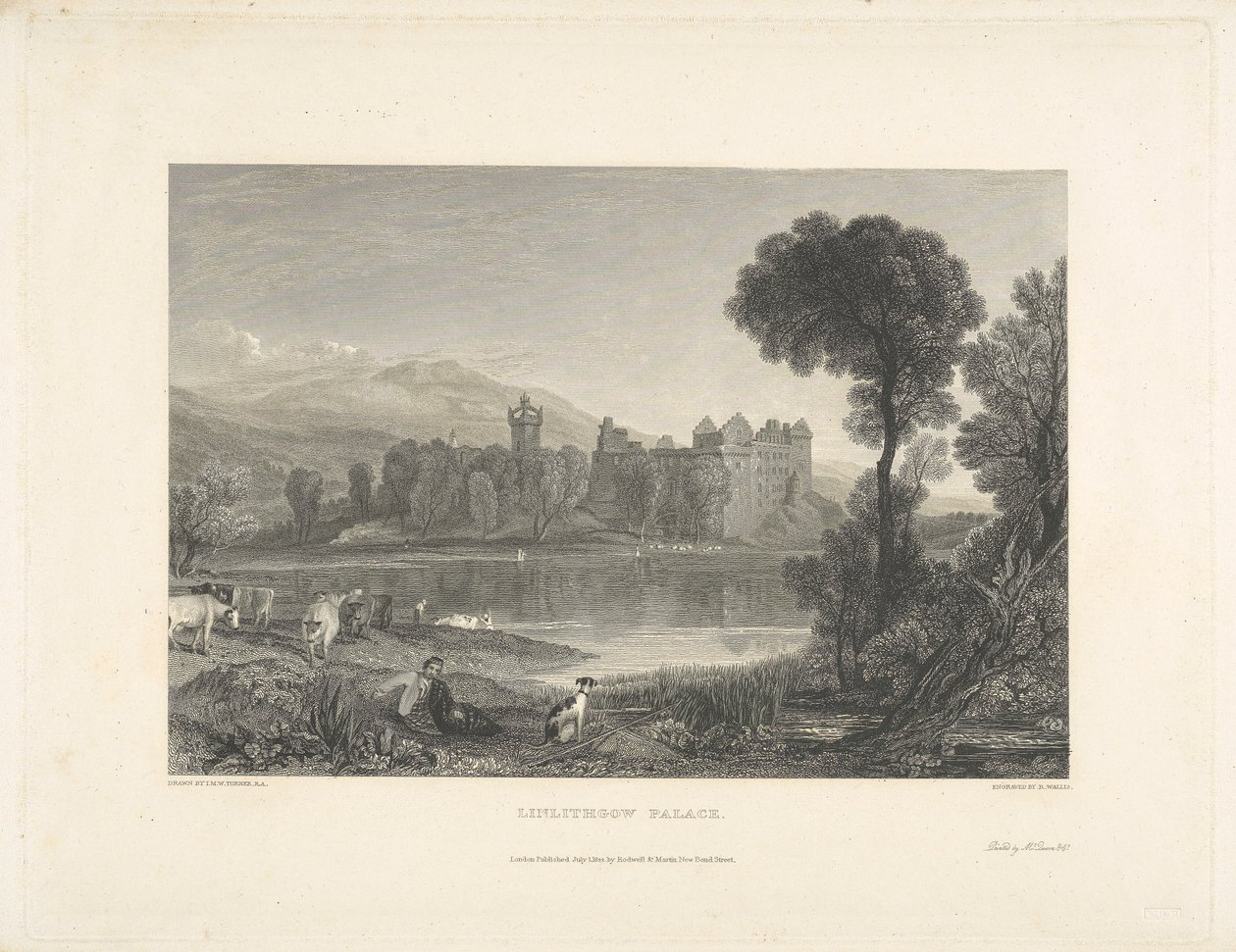 Linlithgow Palace von Robert Wallis