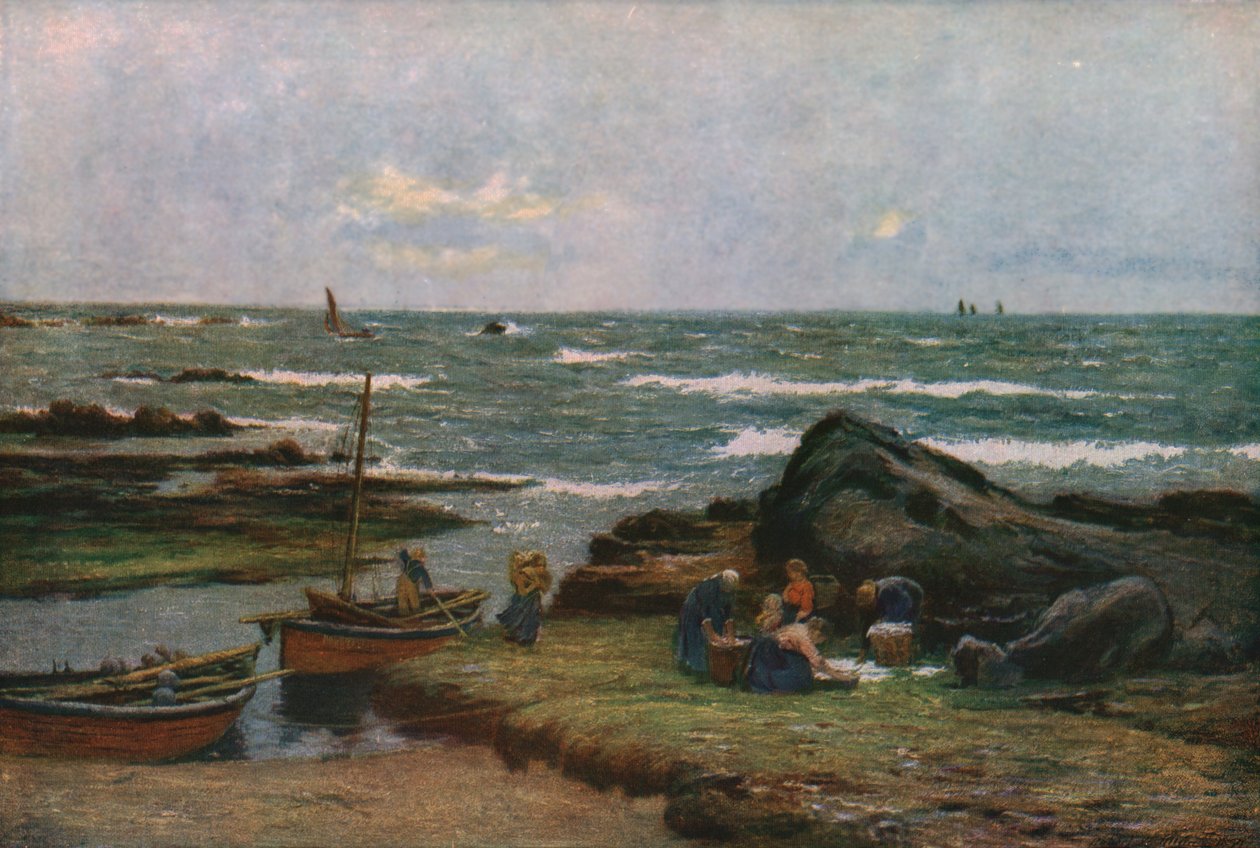 Frisch vom Meer, 1899, um 1930 von Robert Weir Allan