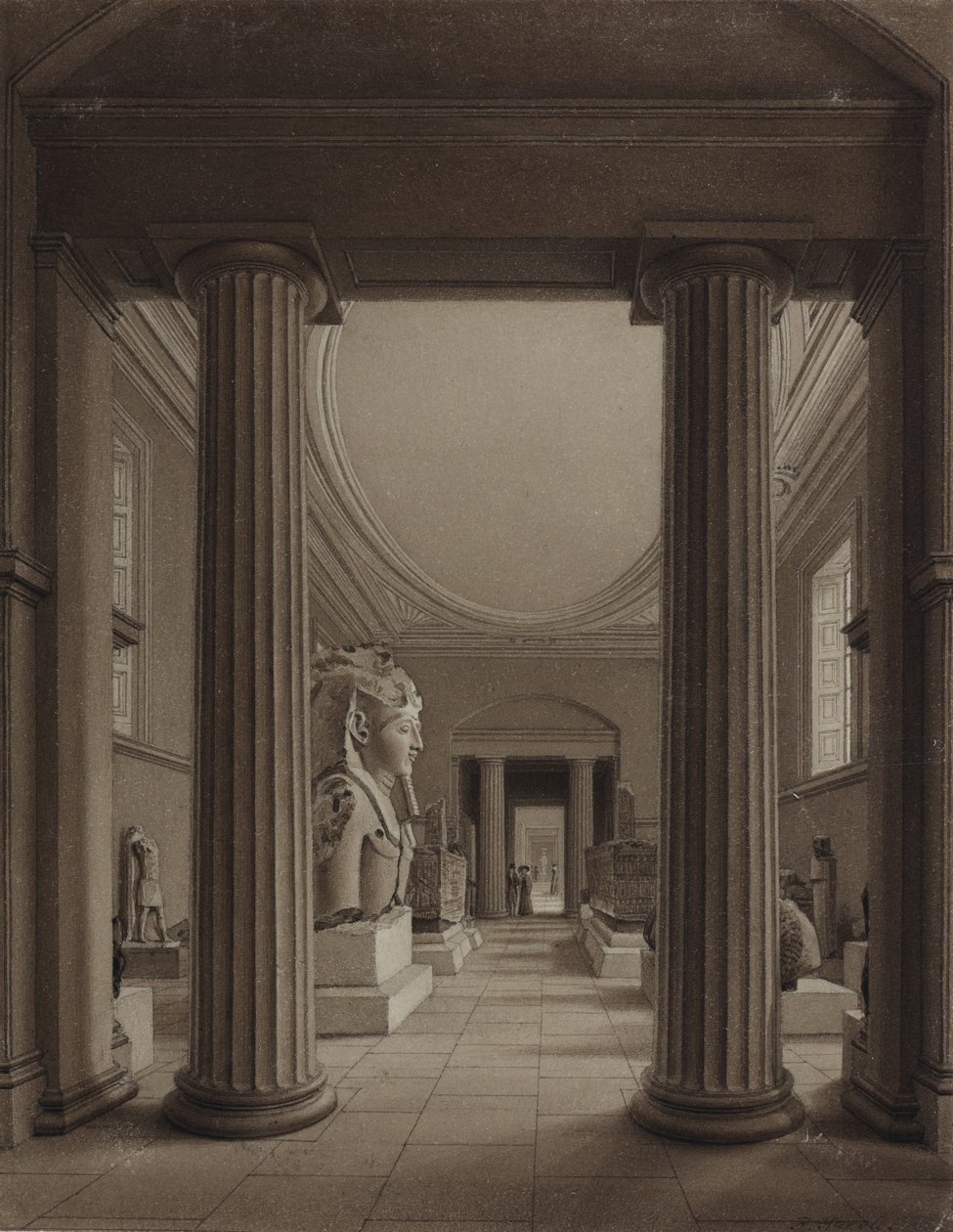 British Museum, ca. 1840 von Robert the Younger Havell