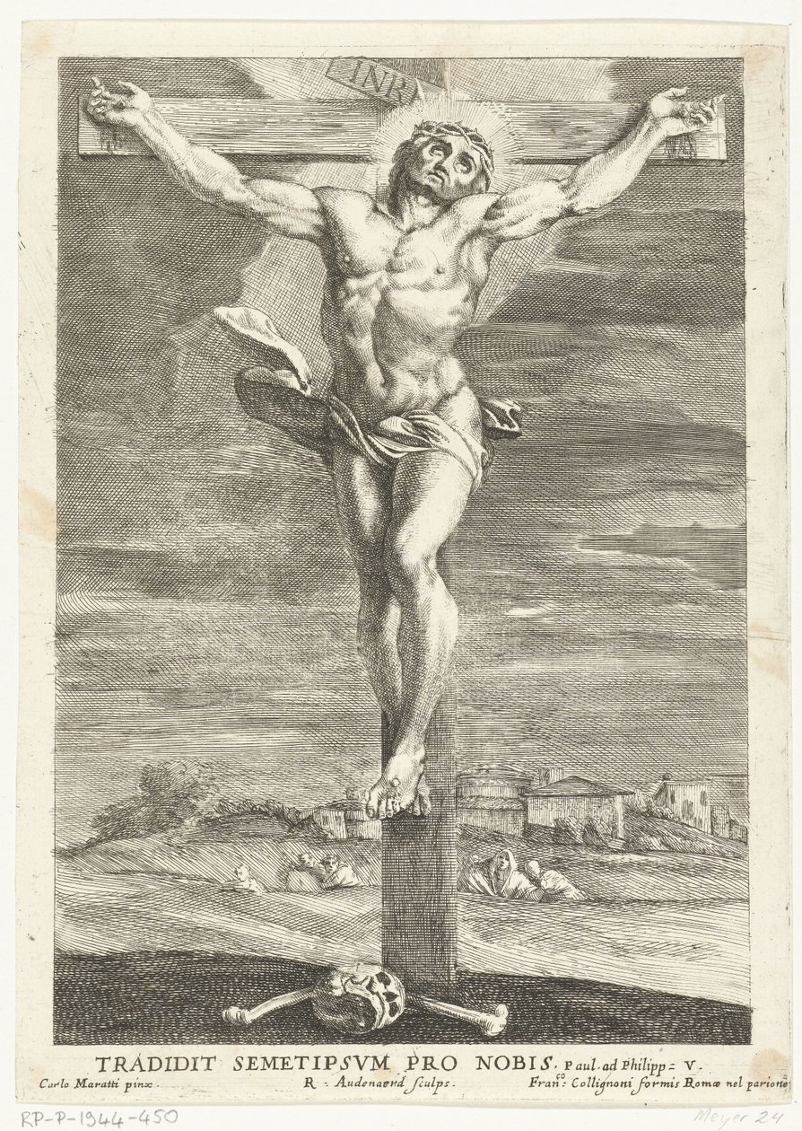 Christus am Kreuz von Robert van Audenaerd