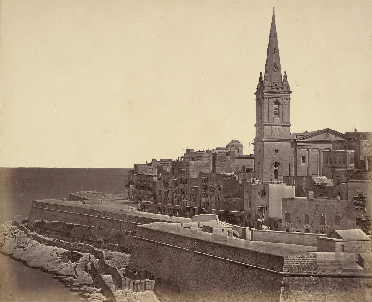Protestantische Kirche, Malta von Robertson and Beato