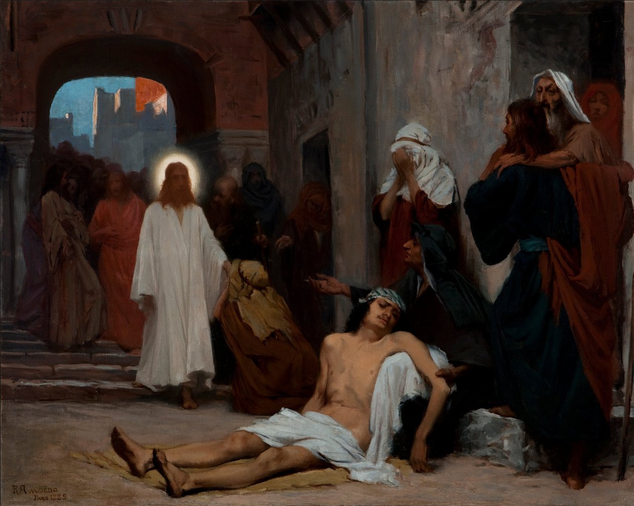 Studie für Jesus in Kapernaum von Rodolpho Amoêdo