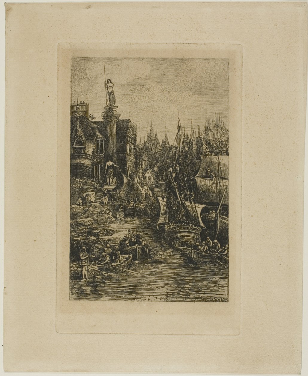 Mein Traum von Rodolphe Bresdin