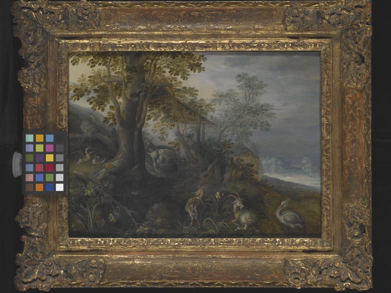 Landschaft mit Tieren von Roelandt Jacobsz. Savery