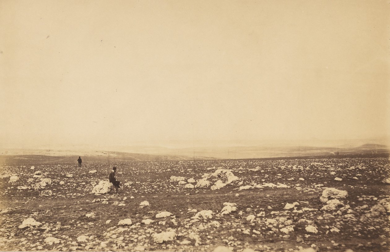 Plateau von Sebastopol IX. von Roger Fenton